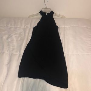 Black bodycon dress